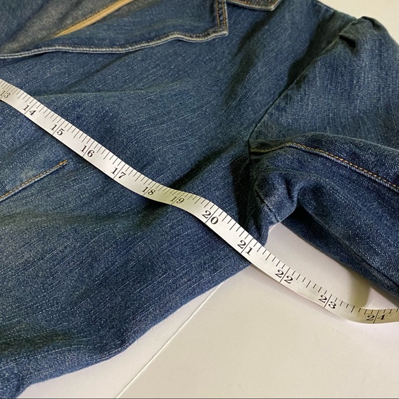 Willi Smith Denim Jacket Blazer Women Size XL - Picture 5 of 7